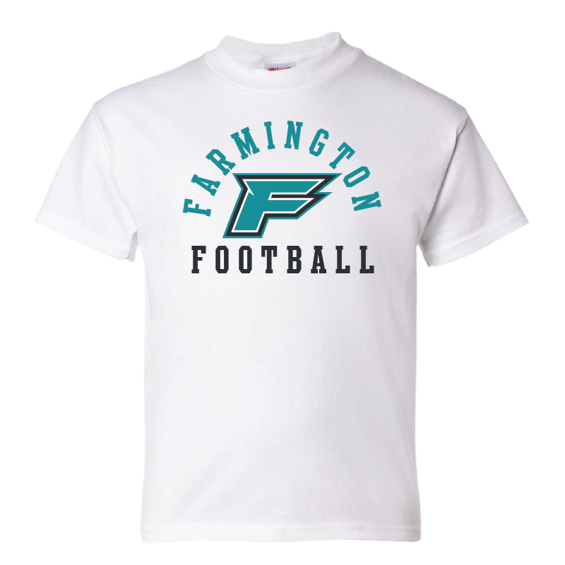 Farmington Football Arched - Youth T-Shirt