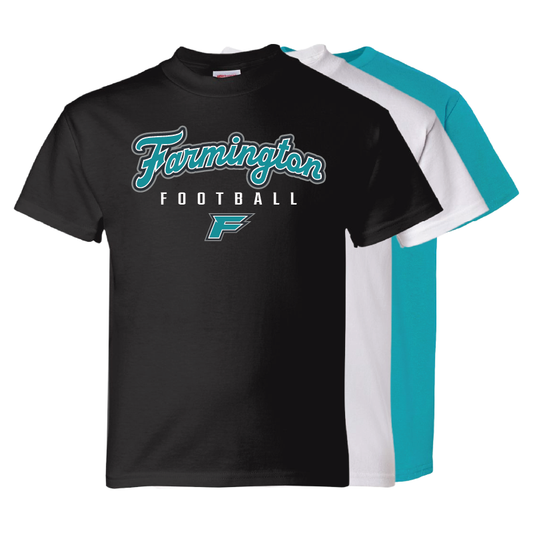 Farmington Football Script - Youth T-Shirt