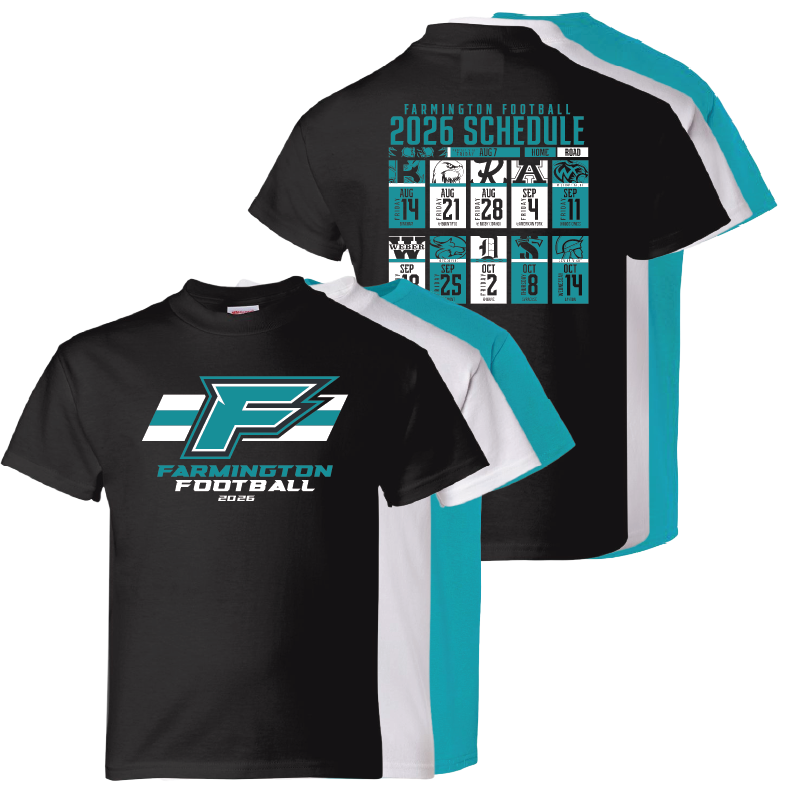 Farmington Phoenix 2026 Schedule - Youth T-Shirt