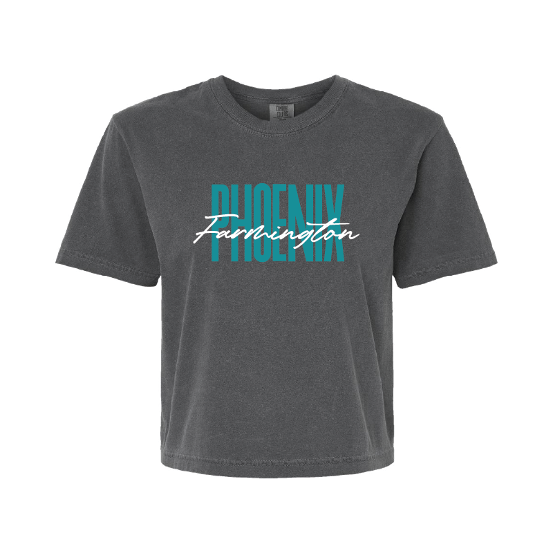 Farmington Phoenix - Womens Heavy Weight Boxy T-shirt