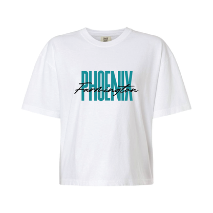 Farmington Phoenix - Womens Heavy Weight Boxy T-shirt