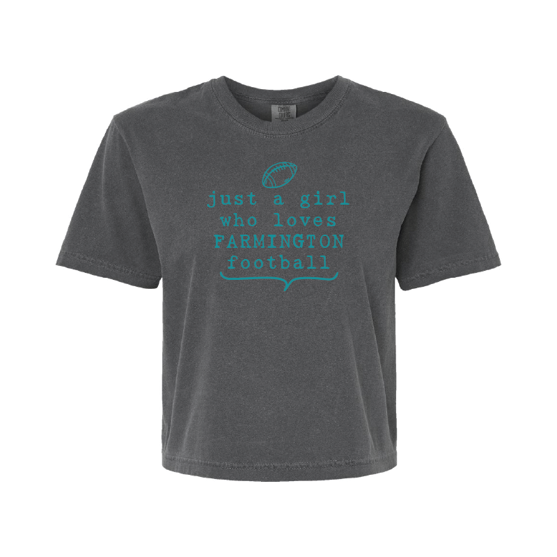Just A Girl.. - Womens Heavy Weight Boxy T-shirt