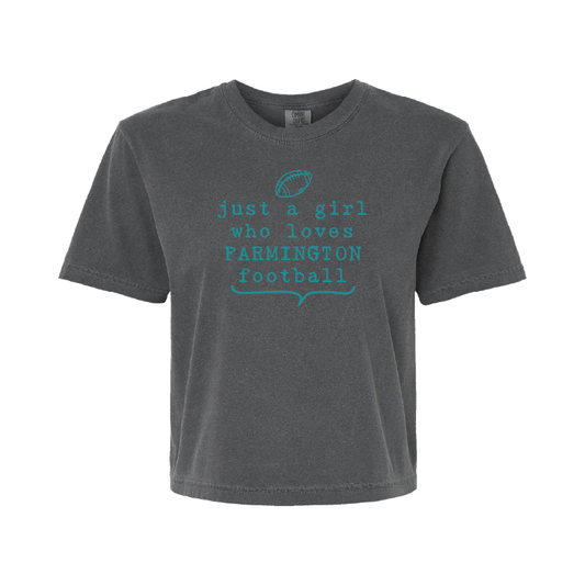 Just A Girl.. - Womens Heavy Weight Boxy T-shirt