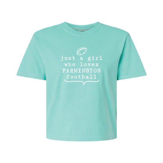 Just A Girl.. - Womens Heavy Weight Boxy T-shirt
