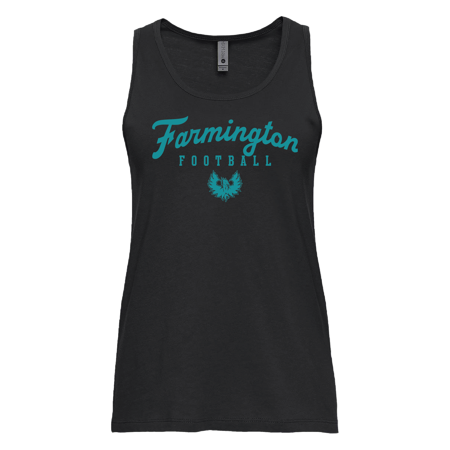 Farmington Script Football - Mens | Womens | Youth Tank Top