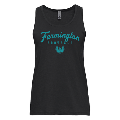 Farmington Script Football - Mens | Womens | Youth Tank Top