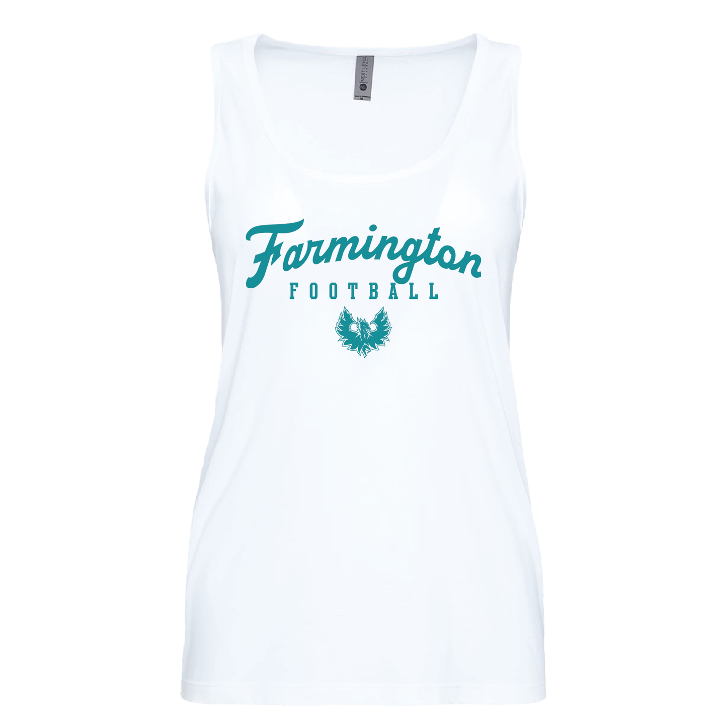 Farmington Script Football - Mens | Womens | Youth Tank Top