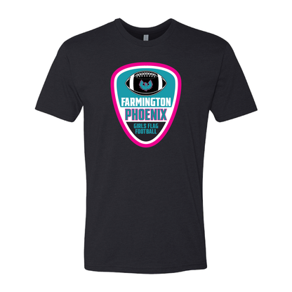 Farmington Phoenix Girls Flag Football - Mens | Womens | Youth CVC T-Shirt