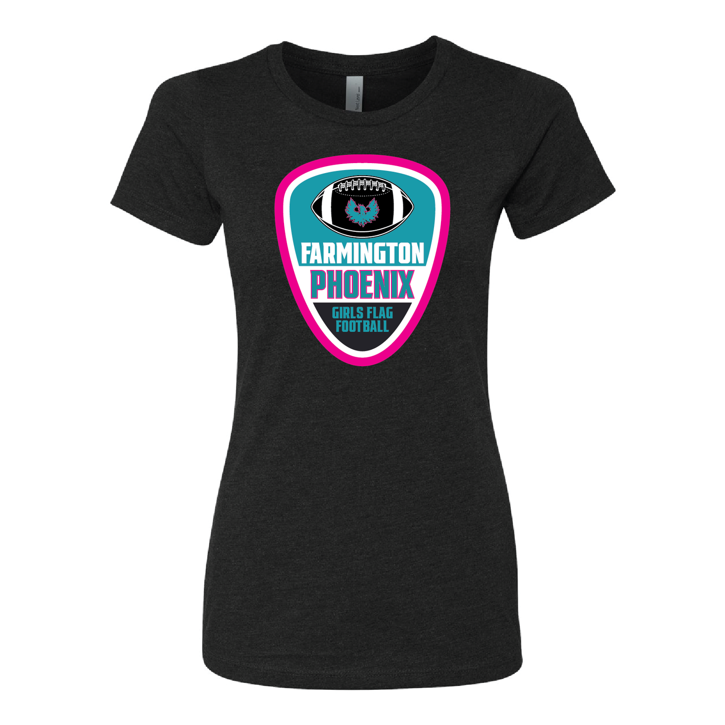 Farmington Phoenix Girls Flag Football - Mens | Womens | Youth CVC T-Shirt