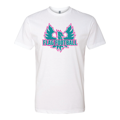 Phoenix Logo Flag Football - Mens | Womens | Youth CVC T-Shirt