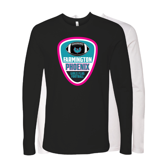 Farmington Phoenix Girls Flag Football - Mens | Womens Long Sleeve T-shirt