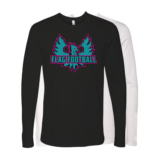 Phoenix Logo Flag Football  - Mens | Womens Long Sleeve T-shirt