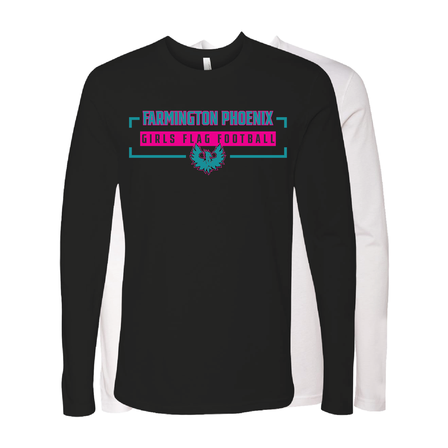 Farmington Phoenix Flag Football - Mens | Womens Long Sleeve T-shirt