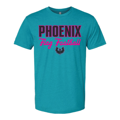 Phoenix Flag Football - Mens | Womens | Youth CVC T-Shirt
