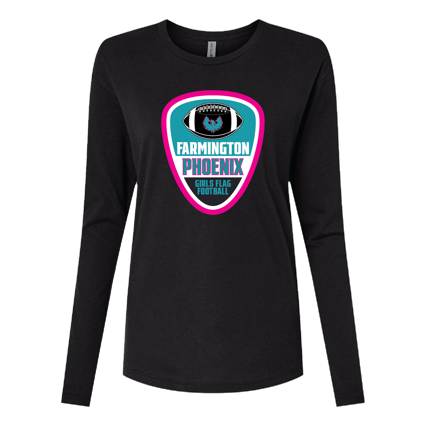 Farmington Phoenix Girls Flag Football - Mens | Womens Long Sleeve T-shirt