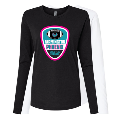 Farmington Phoenix Girls Flag Football - Mens | Womens Long Sleeve T-shirt