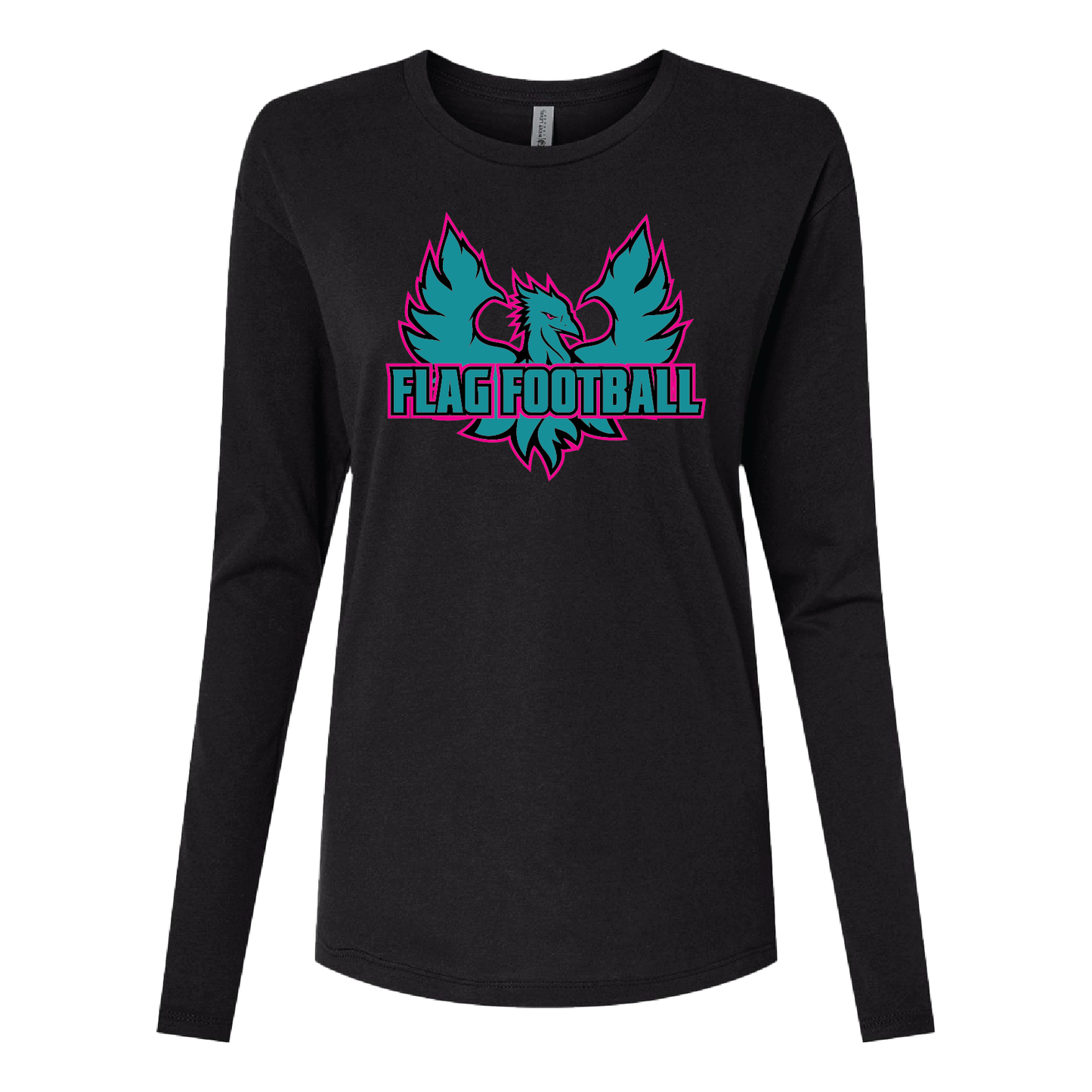 Phoenix Logo Flag Football  - Mens | Womens Long Sleeve T-shirt