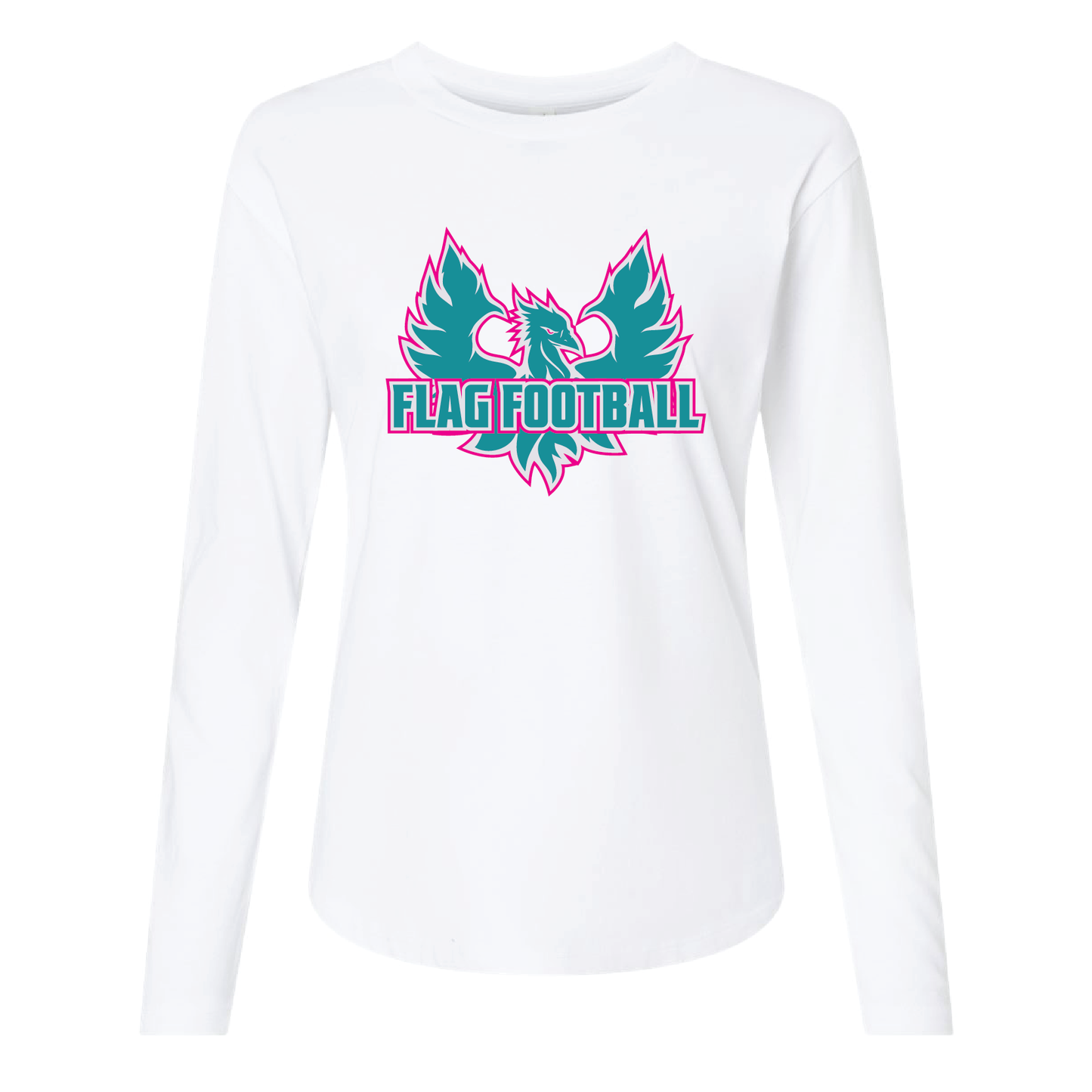 Phoenix Logo Flag Football  - Mens | Womens Long Sleeve T-shirt