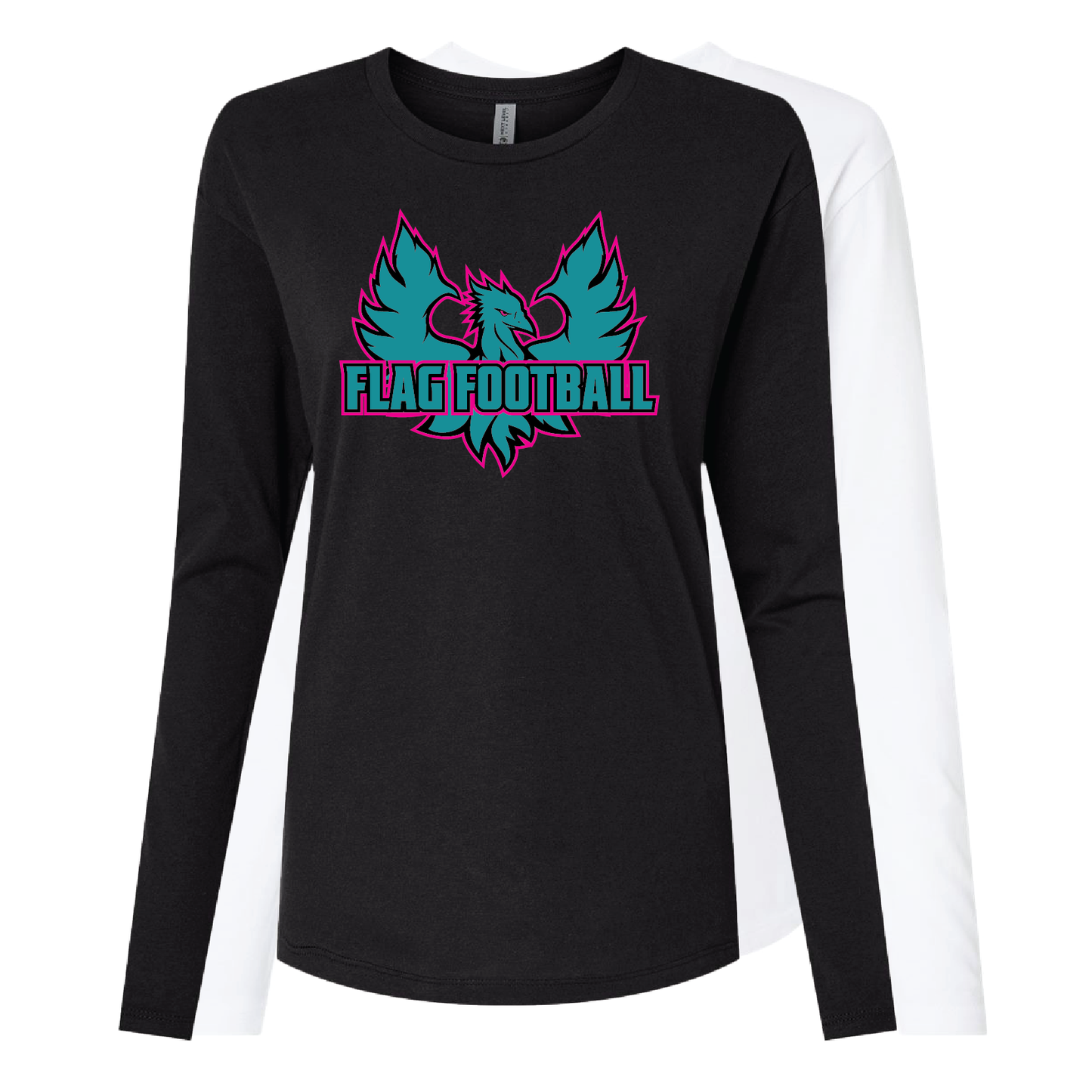 Phoenix Logo Flag Football  - Mens | Womens Long Sleeve T-shirt