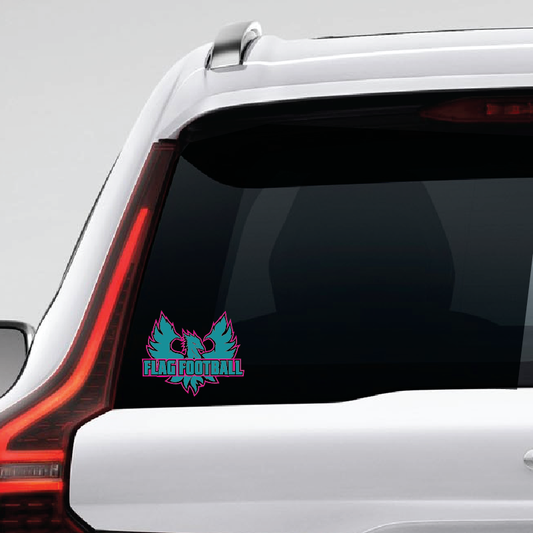 Phoenix Logo Flag Football - Decal