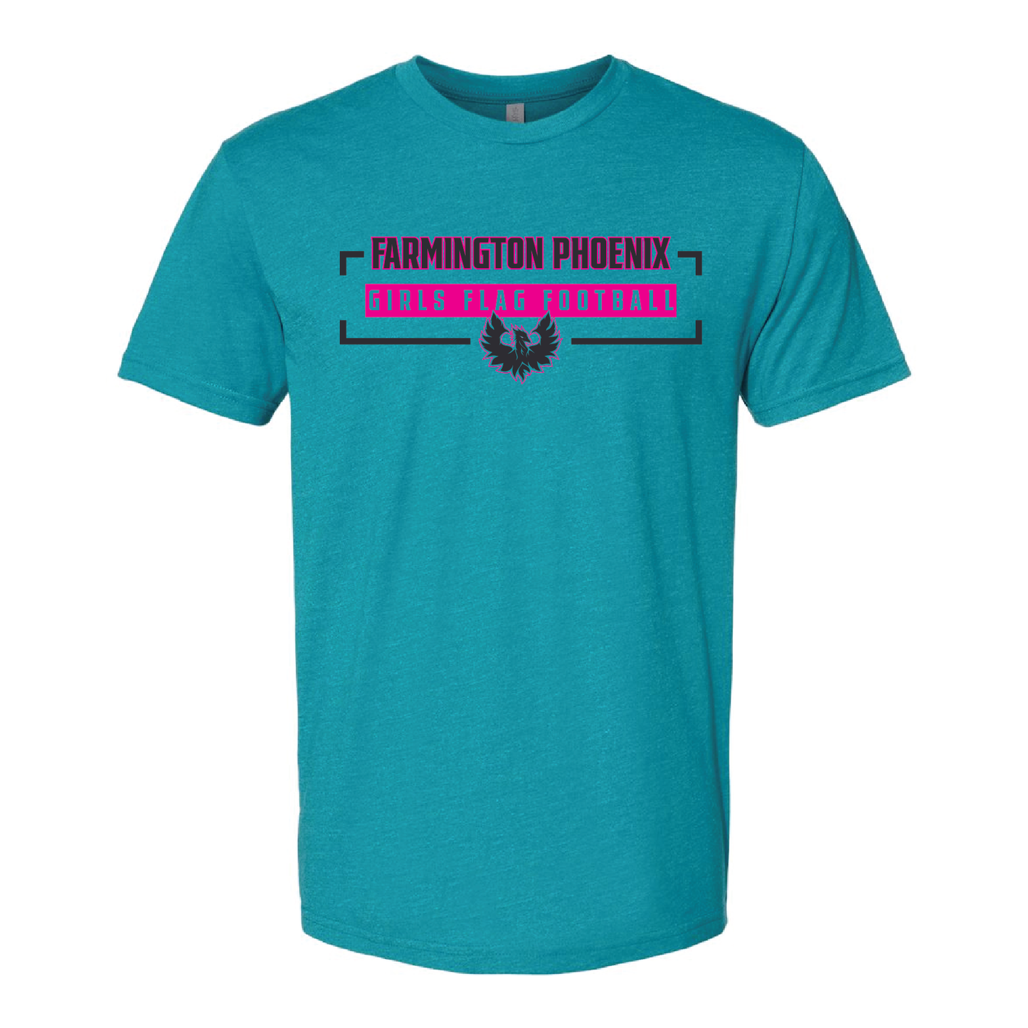 Farmington Phoenix Flag Football - Mens | Womens | Youth CVC T-Shirt