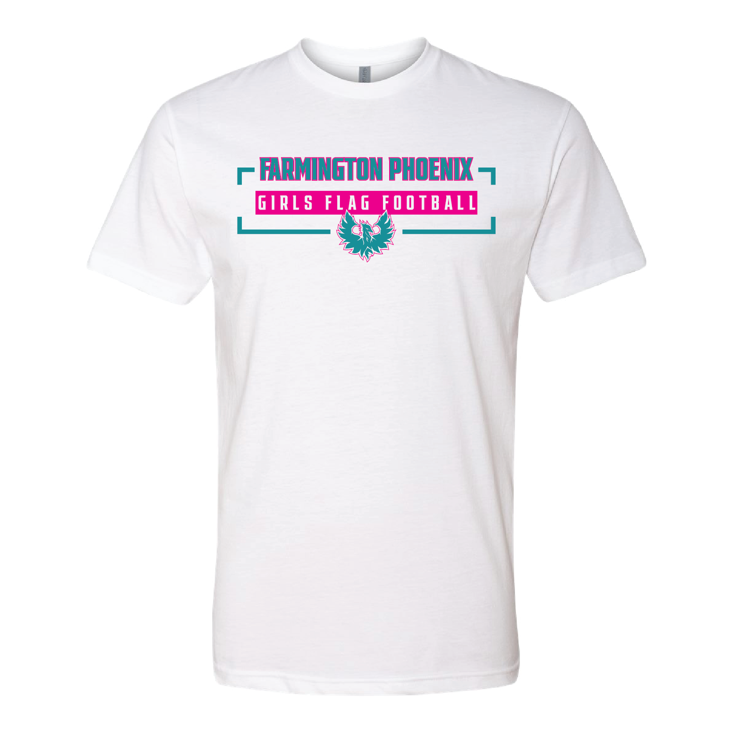 Farmington Phoenix Flag Football - Mens | Womens | Youth CVC T-Shirt