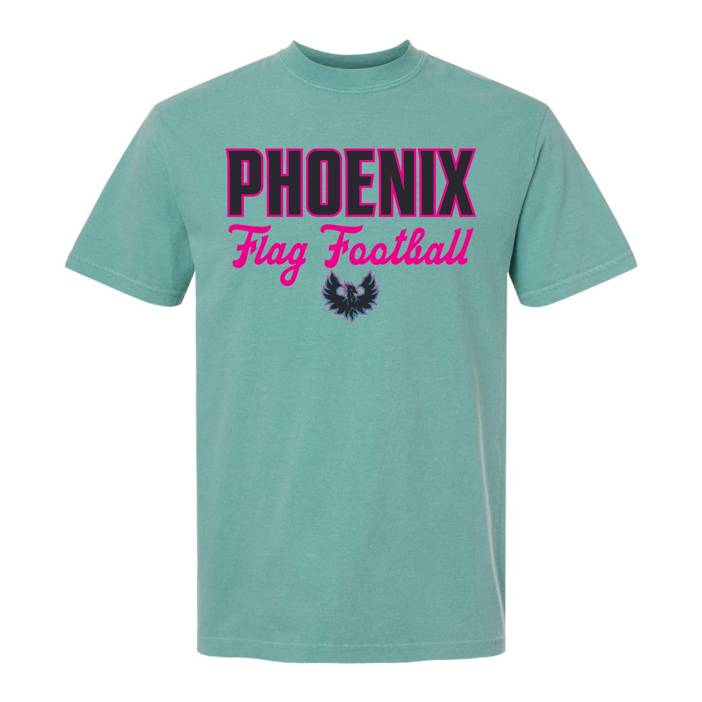 Phoenix Flag Football - Mens | Womens Heavy Weight Cotton T-shirt