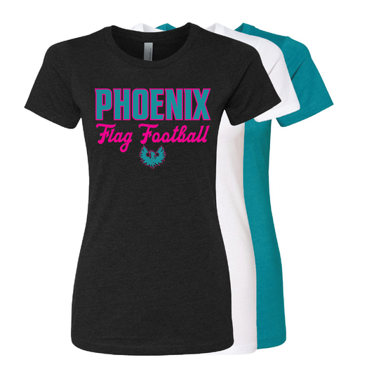 Phoenix Flag Football - Mens | Womens | Youth CVC T-Shirt