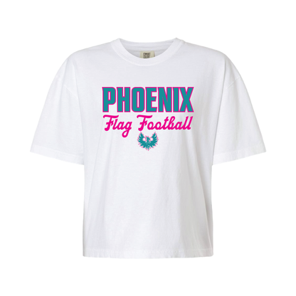 Phoenix Flag Football - Mens | Womens Heavy Weight Cotton T-shirt