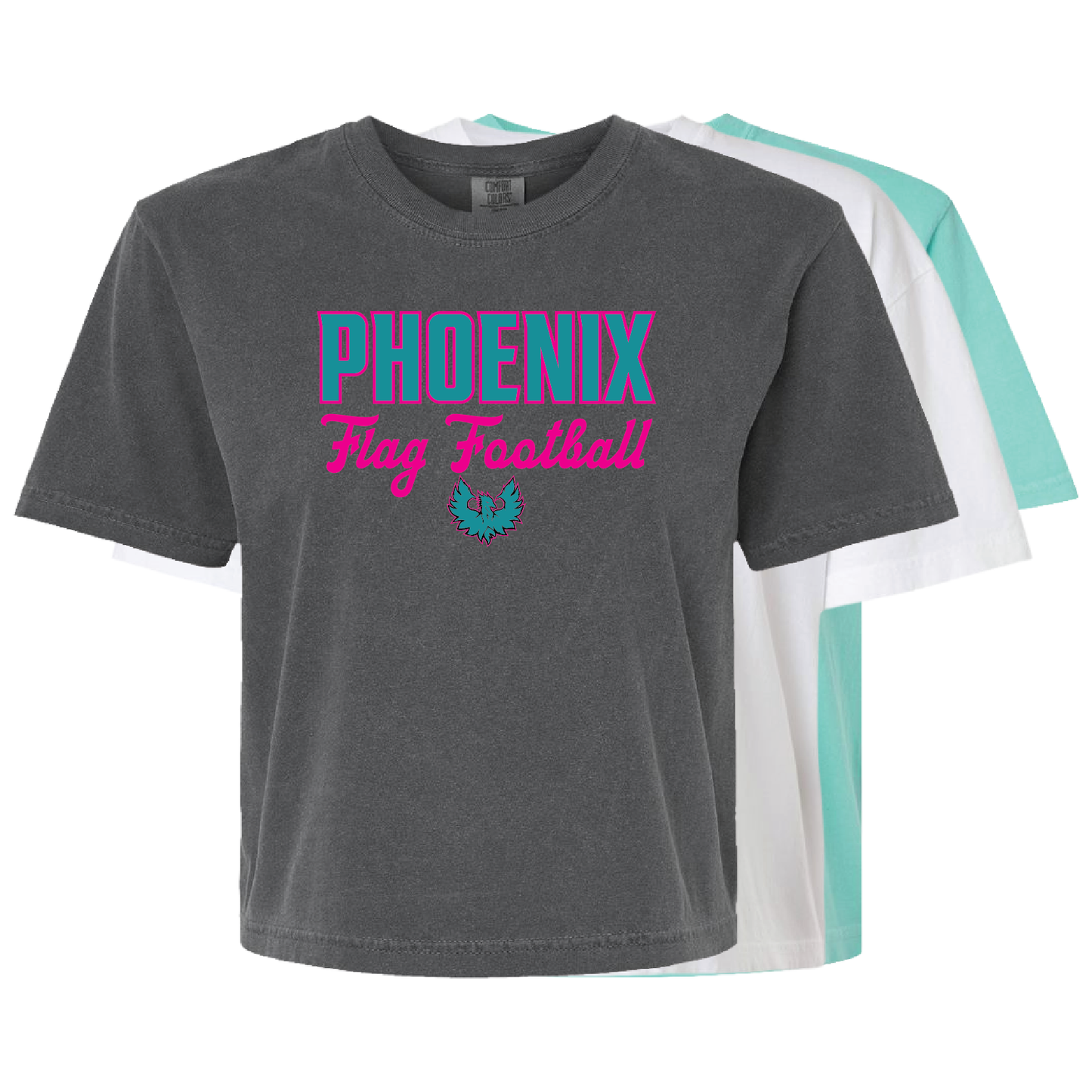 Phoenix Flag Football - Mens | Womens Heavy Weight Cotton T-shirt