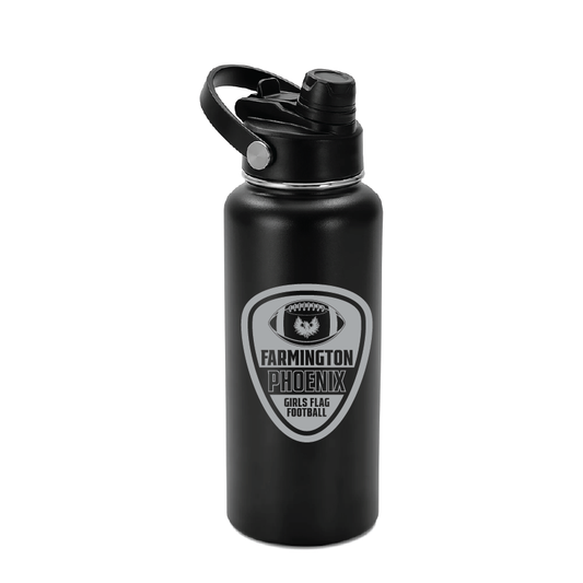 Farmington Phoenix Girls Flag Football - 32oz Hydro Water Bottle