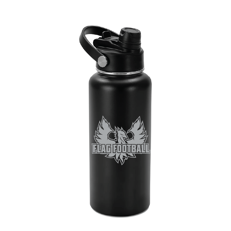 Phoenix Logo Flag Football - 32oz Hydro Water Bottle