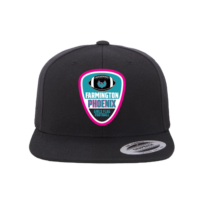 Farmington Phoenix Girls Flag Football - Flat Bill Snapback