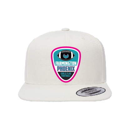 Farmington Phoenix Girls Flag Football - Flat Bill Snapback