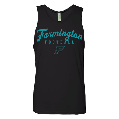 Farmington Script Football F Logo - Mens | Womens | Youth Tank Top