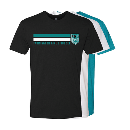 Farmington Girls's Soccer Stripe - Mens | Womens | Youth CVC T-Shirt