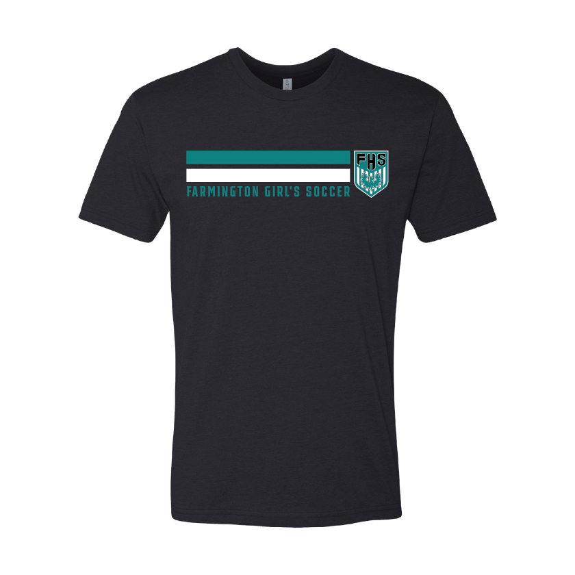 Farmington Girls's Soccer Stripe - Mens | Womens | Youth CVC T-Shirt