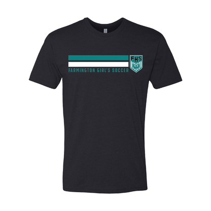 Farmington Girls's Soccer Stripe - Mens | Womens | Youth CVC T-Shirt
