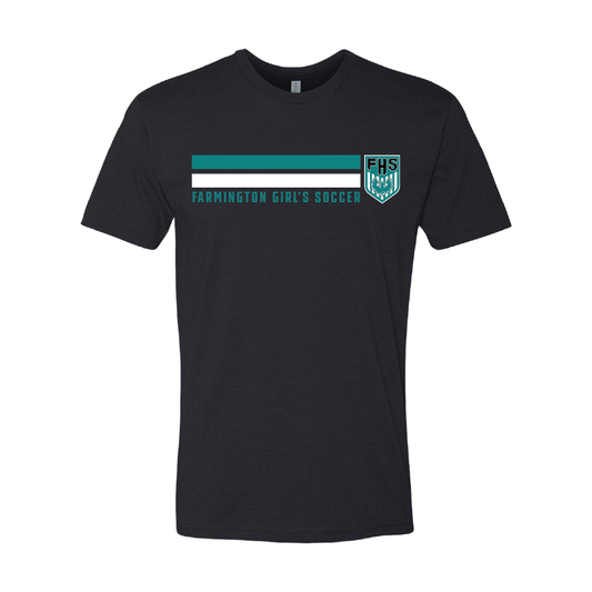 Farmington Girls's Soccer Stripe - Mens | Womens | Youth CVC T-Shirt
