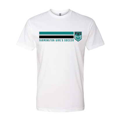 Farmington Girls's Soccer Stripe - Mens | Womens | Youth CVC T-Shirt