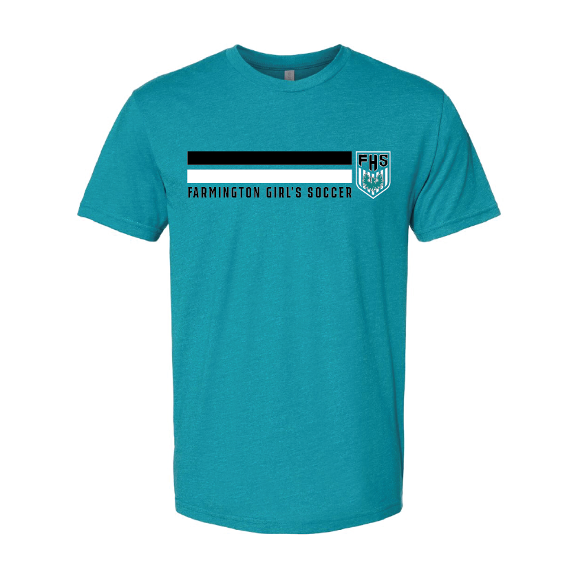Farmington Girls's Soccer Stripe - Mens | Womens | Youth CVC T-Shirt