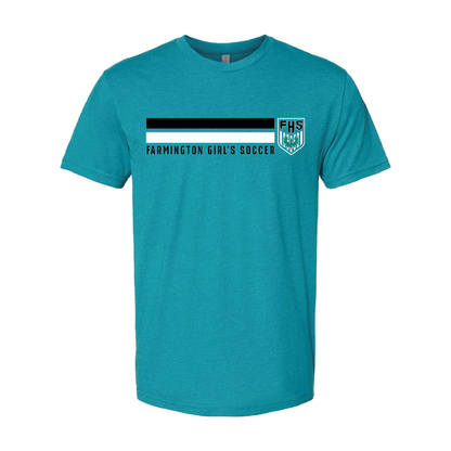 Farmington Girls's Soccer Stripe - Mens | Womens | Youth CVC T-Shirt
