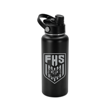 Farmington Soccer Crest - 32oz Hydro Water Bottle