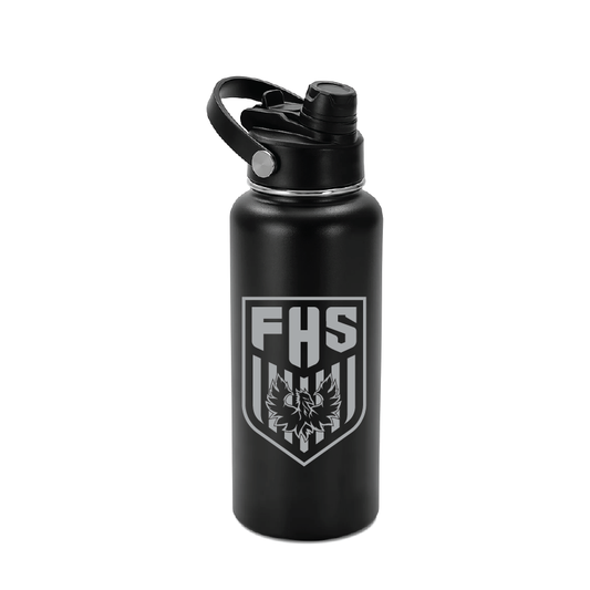 Farmington Soccer Crest - 32oz Hydro Water Bottle