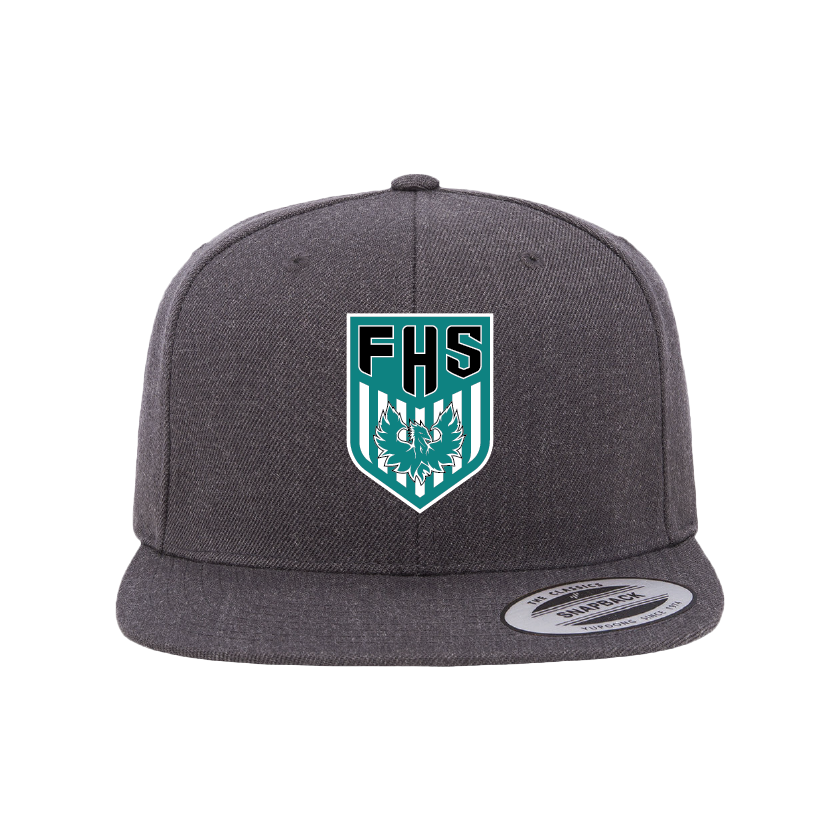Farmington Girls Soccer Crest - Flat Bill Snapback