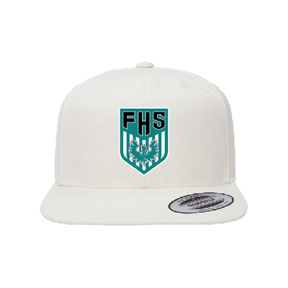Farmington Girls Soccer Crest - Flat Bill Snapback