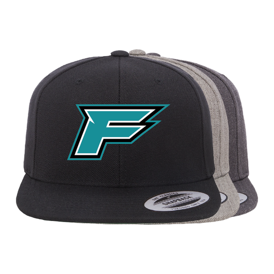 F Logo - Flat Bill Snapback