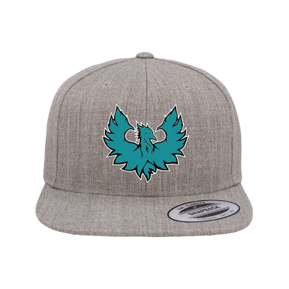 Phoenix Logo - Flat Bill Snapback