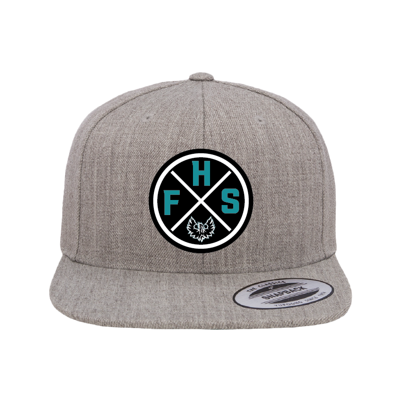 FHS Circle Patch - Flat Bill Snapback