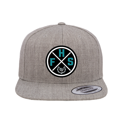 FHS Circle Patch - Flat Bill Snapback